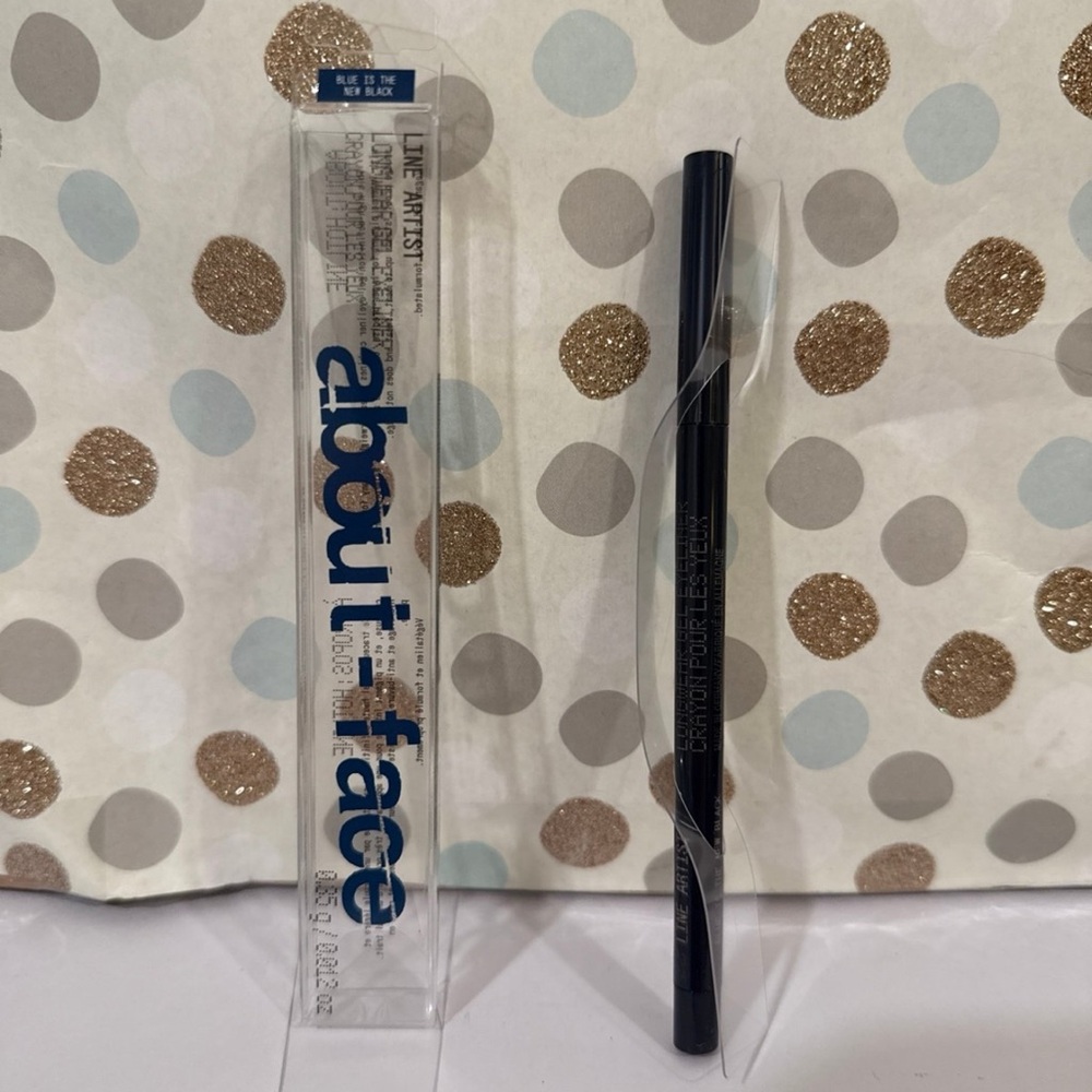 About-Face Eyeliner - blue is the new black
